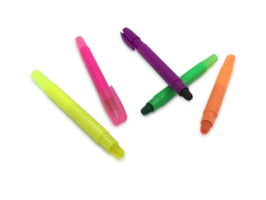 Unico stile promozionale simpatico Gel solido contorto <span class=keywords><strong>evidenziatori</strong></span> pennarello pastello bibbia - Product Image 2