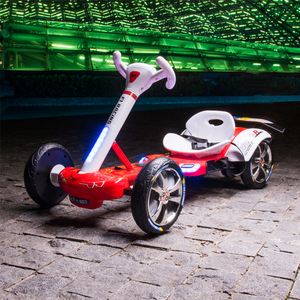 Voiture électrique pour enfants à quatre roues, kart à batterie avec siège pour enfants de 2 à 4 ans, fonctionnant à distance - Product Image 1