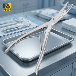 Rongeur à os manuel en acier inoxydable, instrument chirurgical certifié CE Classe I pour interventions chirurgicales, avec votre propre logo - Product Image 3