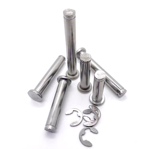 SDPSI 1/5 pièces M3 M4 M5 M6 M8 M10 M12 roulement à tête plate en acier inoxydable axe de positionnement <span class=keywords><strong>cylindrique</strong></span> rouleau <span class=keywords><strong>goupille</strong></span> <span class=keywords><strong>goupille</strong></span> d'attelage - Product Image 2