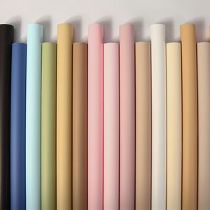 Embalaje para Floristería Papel de Envoltura Impermeable para Ramo de Flores Estilo Coreano con Borde Dorado Venta al por Mayor Barato - Product Image 2