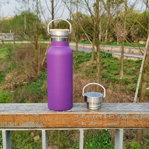Stare freddo caldo vuoto isolato bocca larga Thermo Travel sport Tumbler bottiglia di acqua fredda con paglia - Product Image 2