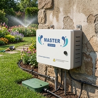 Contrôleur d'irrigation électrique pour pelouses, aménagements paysagers, jardinage domestique et agriculture, avec programmation cyclique hebdomadaire, pompe et relais