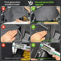 Tapis de coffre TPE spécial 57 places MASSAIT T2 pour Jetour Traveler Shanhai T2, imperméable, produits automobiles