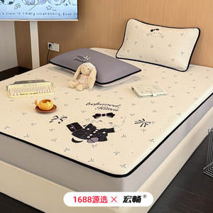 แผ่นรองนอนเย็นลายการ์ตูน ขนาด 1.8 เมตร ชุดสามชิ้น - Product Image 4