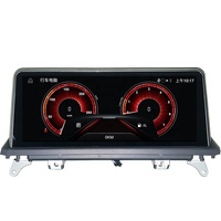 자동차 멀티미디어 시스템 안드로이드 10.25 인치 자동차 GPS BMW X5 E70 /X6 E71 2007-2010 CIC 시스템 자동차 스테레오