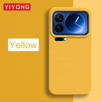 Coque de protection arrière en silicone liquide souple antichoc DUO pour Xiaomi 17 Mi 17 Pro Max Mi17 Xiaomi17 Ultra 5G
