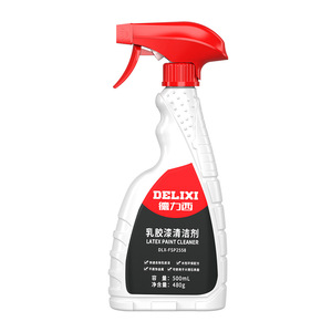 Delixi Electric Latex Paint <b>Cleaner</b> 500ml <b>Spray</b> For Wall Residue Removal Post Construction Cleaning - Product Image 5