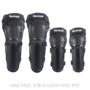 Un ensemble de quatre protections anti-chute pour genoux et jambes de moto pour adultes - Product Image 5