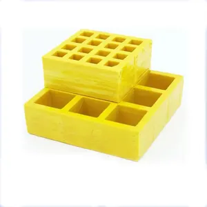 Chinese factory fiberglass mesh pigeon grate poultry house floor grill Breeding molded frp grating