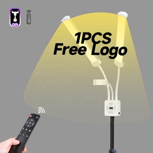 مصباح ليد مصابيح التجميل OEM لوجو رموش وصلات الرموش ذراع مزدوج مصباح تعديل قابل للتجميل - Product Image 1