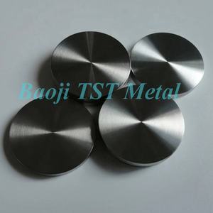 CNCマンチング面を備えた<span class=keywords><strong>Gr5</strong></span>チタン合金ディスクチタンターゲット - Product Image 5