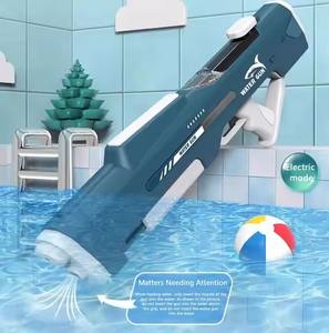 Auto Refill <span class=keywords><strong>Water</strong></span> Blaster Spritzpistole Elektrische Wasser pistole 400ML mit dynamischen Lichtern für erwachsene Kinder Sommers pielzeug - Product Image 3