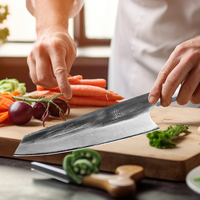 Couteau Yanagiba Premium Forgé à la Main en Acier Damas VG10 Japonais, Tranchant comme un Rasoir, Couteaux de Cuisine Professionnels