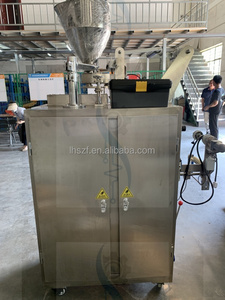 Machine de conditionnement verticale pour sachets de thé en feuilles avec étiquetage à fil, pour emballages triangulaires en papier - Product Image 5