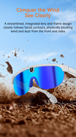 Lunettes intelligentes IA pour le cyclisme en extérieur avec protection UV, lunettes de soleil sportives, enregistrement vidéo, lecteur de musique, lunettes connectées