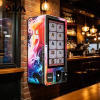 Máquina Expendedora de Cigarrillos y Tabaco con Pantalla Táctil Inteligente Automática Comercial Personalizada DKM, Montada en la Pared, con Verificación de Edad por ID
