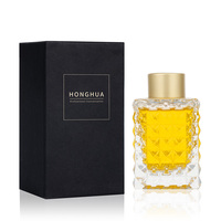 Flacon diffuseur en verre premium 100 ml pour emballage d'huiles parfumées de luxe en gros