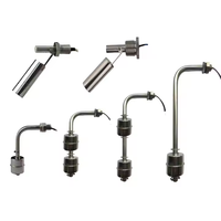Interruptor de flotador de montaje lateral inalámbrico Interruptor de control de nivel de agua Sensor de nivel de flotador horizontal con conector Hirschmann