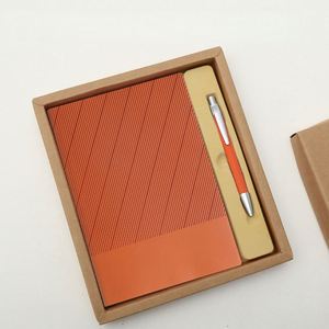 Promotion Customizable logo Exhibition Entry Gift A5 Notebook+signature Pen+thermos Business Office Supplies Gift Set - Product Image 5