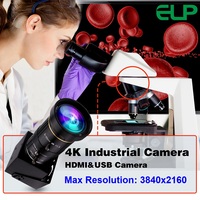 ELP 4K USB3.0 Kamera, CS 5-50mm 10X Zoom, H.264 MJPEG 4K 60FPS ve YUY2 1080P 60FPS Yüksek Hızlı Kamera