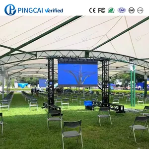 PINGCAI HD водонепроницаемый Высокое разрешение высокая яркость подвижные видео стены Аренда наружный СВЕТОДИОДНЫЙ экран