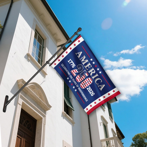 Bandera del 250 Aniversario de la <span class=keywords><strong>Independencia</strong></span> de Estados Unidos, 3x5 pies, 1776-2026, Bandera de Poliéster para Exteriores de Doble Cara para el 4 de Julio, Patriótica - Product Image 5