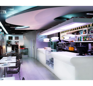 Panca da Bar a L Super Lunga, Pieghevole ed Ecologica in Pietra per Hotel e Scuole - Product Image 2