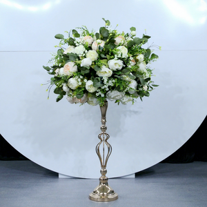 LFB1533-mesa de centro de mesa con flores de peonía, decoración de boda para todo tipo de eventos - Product Image 1