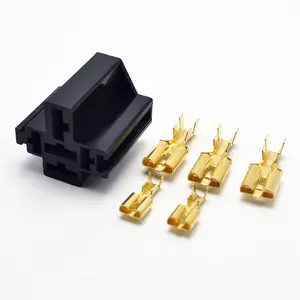 5 Pin IIIB DJ7051A-6.3/9.5-21 Nữ Kết Nối Kết Nối Tự Động Kết Nối