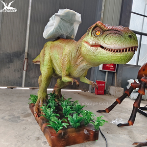 Dinosaurio Animatrónico <span class=keywords><strong>T</strong></span>-<span class=keywords><strong>Rex</strong></span> de Gran Tamaño para Interiores, Robot Interactivo con Cola y Boca Móviles, Decoración para Centros Comerciales - Product Image 2