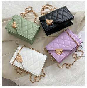 Cheap Women Summer Fashion Chain Shoulder Messenger <b>Bag</b> Small square <b>Bag</b>.Z0977 - Product Image 3