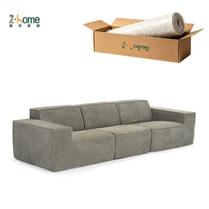 Sectional Modern Memory <b>Foam</b> Vacuum Compressed OEM Modular Square Sectional <b>Sofa</b> for Hotel Soft Cushion Reduce transportation - Product Image 1