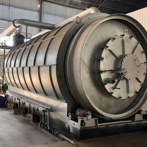 Fully Automatic 10-20kg Waste Tire <b>Pyrolysis</b> <b>Machine</b> 45 Percent Oil Yield Eco Friendly <b>Rubber</b> <b>Pyrolysis</b> System - Product Image 4