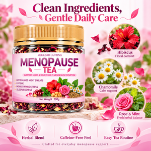 Mezcla de Té Herbal Personalizada para la Menopausia en Mujeres, para los Cambios de Humor y Alivio de la Fatiga, Servicio OEM - Product Image 5
