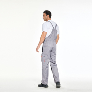 Men's Heavy Duty <strong>Work</strong> <strong>Overalls</strong> with Knee Pad - Multi-Pocket Utility Bib Cargo Pants for Auto Repair/Industrial - Product Image 6