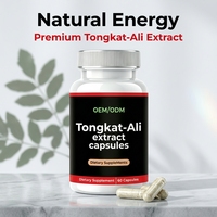 통캇 알리 건강 보조 식품 캡슐, 1200mg, 남성용 보충제, OEM, 공장 직판