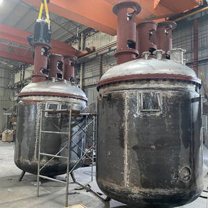 Reactor de polipropileno polivinílico Estructura de almohadilla de tanque de acero inoxidable Línea de producción de pegamento de fusión en caliente - Product Image 4