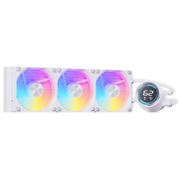 SNOWMAN 360 AIO liquide PC refroidisseur CPU affichage de la température ARGB radiateur de refroidissement liquide pour LGA1851 1700 1366 115X AM5 AM4