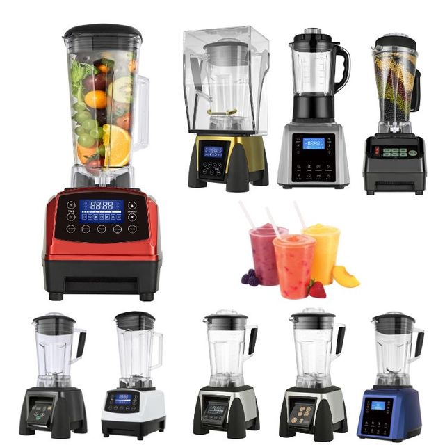 Commercial Small Mini Juice Extractor Blander Machine Food Processor Juicer Electric Heavy Duty Portable 3 in 1 Blender 3l 4l 2l