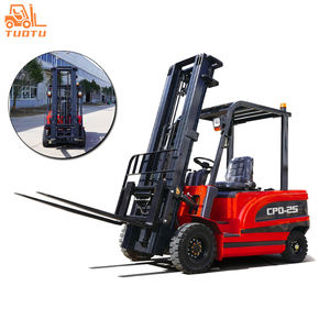 כל השטח 4 משאית מלגזה חשמלית מלגזה עם כוח גדול 1500kkg 2000 ק "ג 2500 ק" ג 3000 ק "ג 3500 ק" ג מלגזה משאית - Product Image 4