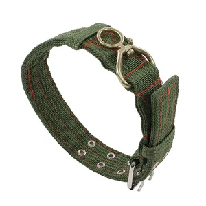 78cm Farm animal Collar Canvas Calf Collar Neck Strap Adjustable Buckle Livestock Traction Necklace