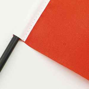 Bandiera da Tavolo Indonesia in Poliestere con Base in Plastica ABS e Asta, Decorazione per Ufficio - Product Image 2