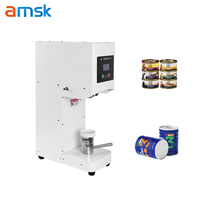 Machine semi-automatique de cachetage de boîte de conserve de Cola scellant de couvercle de bouteille en aluminium pour des usines de boissons conduit manuel