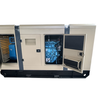Groupe électrogène diesel 150 kVA triphasé, puissance de pointe, générateur d'urgence 50 Hz pour application industrielle avec ATS intégré