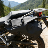 Sacoche latérale de moto 500D en bâche PVC imperméable 28L Modèle MT100 avec options d'impression multiples pour utilisation en extérieur