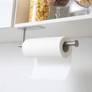 Moderno Portarotolo da Parete in Acciaio Inox per Bagno e Cucina, Porta Carta Igienica Lungo per Uso Alberghiero - Product Image 5