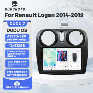 Duduauto Uis7870 Xe Đài Phát Thanh Hệ Thống Thông Minh Đa Phương Tiện Máy Nghe Nhạc <span class=keywords><strong>Navigation</strong></span> <span class=keywords><strong>GPS</strong></span> Cho <span class=keywords><strong>Renault</strong></span> Logan2 2012-2022 Sandero 2 2013-2022 - Product Image 5