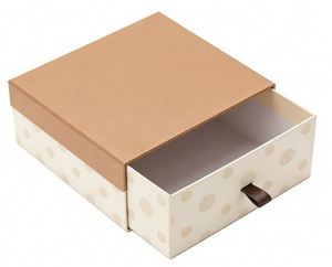 Wholesale Custom Logo Recycled Materials Rigid Cardboard Jewelry <b>Box</b> with Sliding Drawer Packaging <b>Gift</b> <b>Box</b> - Product Image 1