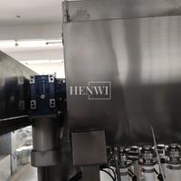 Henwi 6 Düsen Heißwasser zirkulation Konstante Temperatur Heizung Voll automatische Füll maschine Kunststoff flaschen füller